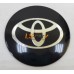 Наклейка  OR-6 "TOYOTA" на автомоб, колпаки, диски (диаметр 65мм.) пластик/ комп. 4шт.