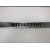 Рамки номерного знака нерж.сталь  "Ладья" с надписью Mitsubishi (2шт)