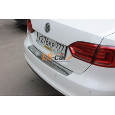 Накладка на бампер VW Jetta 2014- "Союз-96"