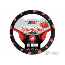 Оплетка на рулевое колесо PSV Klubnichka (Черный) М/