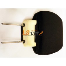 Чехлы объемные для подголовников  передних сидений Лада Гранта (2 шт) , черный, ткань
