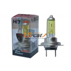 Лампы галогеновые  H7-YELLOW 12V55W   (стандарт)