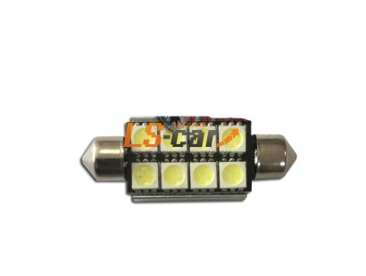 Светодиодная лампа для а/м FT-5050-8SMD   41MM CANBUS (8 PCS 5050 SMD   Aluminum Housing)