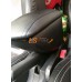 Подлокотник для автомобиля Skoda Rapid 2012-... чёрный, кожзам