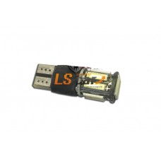 Светодиодная лампа для а/м T10-7014-10SMD   (белый 10-светодиодов) 12V/flash