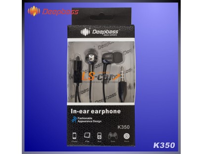 Стереонаушники "Deepbass" K350 чёрные