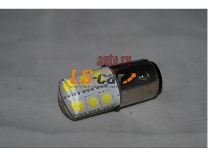 Светодиодная лампа для а/м 1157-S25-5050-12SMD-Crystal 12V