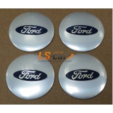 Наклейка  OR-5 "FORD" на автомоб, колпаки, диски (диаметр 60мм.) пластик/ комп. 4шт.