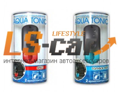 Ароматизатор воздуха на дефлектор " Aqua Tonic" платиновый сквош ATV-121 (7мл.)/40