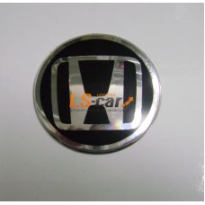 Наклейка "HONDA" на автомобильные колпаки, диски (диаметр 90мм.) компл. 4шт.