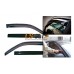 Накладные дефлекторы с хромированным молдингом для HYUNDAI SONATA VII YF \ I45 2010-... "ALVI-STYLE" (стиль Мюген)