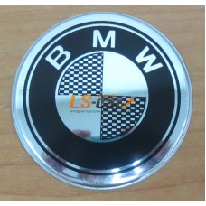 Наклейка "BMW" (диаметр 70мм.) на автомобильные колпаки, диски, компл. 4шт.