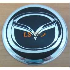 Наклейка "Mazda" (диаметр 70мм.) на автомобильные колпаки, диски, компл. 4шт.
