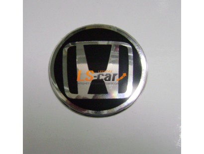 Наклейка "Honda" (диаметр 80мм.) на автомобильные колпаки, диски, компл. 4шт.