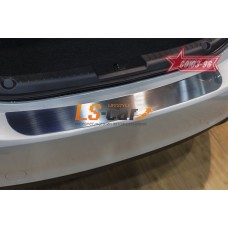 накладки на бампер Mazda 3 4дв. 2013- "СОЮЗ-96"