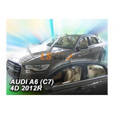 Дефлекторы окон вст. AUDI A6 (2011-; кузов 4F,C7) седан "HEKO"