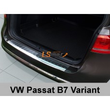 Накладка на бампер VW Passat B7 2011 Variant "AVISA"