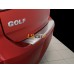 Накладка на бампер VW Golf VII 5d 2012- "AVISA"